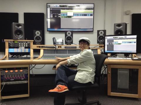 張詠橋 - 在美國音樂學校上課的工作室