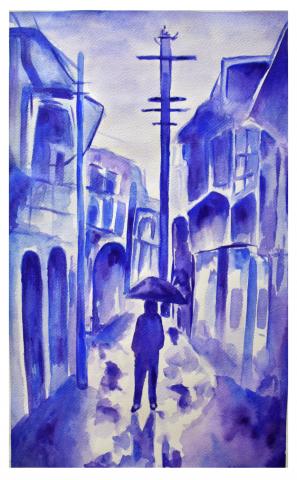 ANYA studio - 單色水彩練習