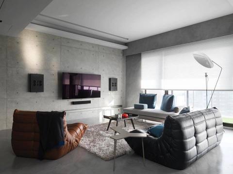 Brocolli家飾服務 (門窗地材壁材) - 白色透光 電動風琴簾 落地