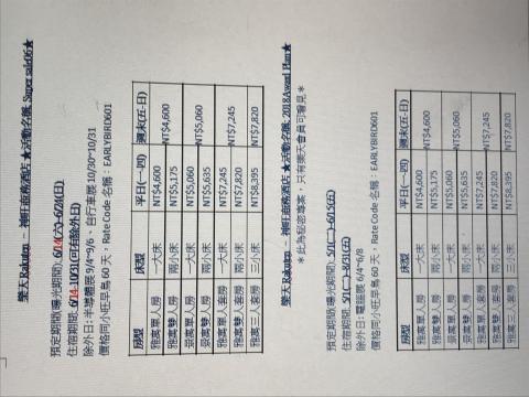 焦子虹 - 此為飯店super sale活動撰寫