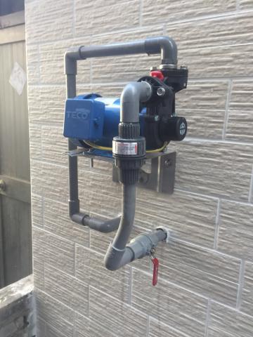 「居家水電維修社」 - 東元抽水馬達配管定位工法