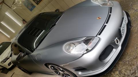 汽車美容工访 - 全車包膜~消光灰