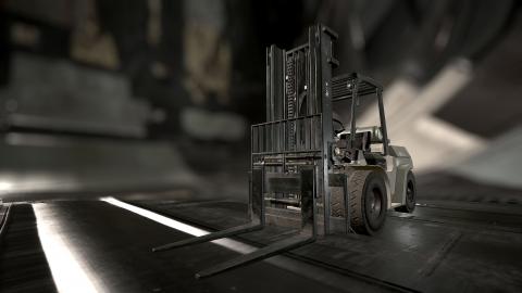 莊婷宇 - 3D_PBR_堆高機
製作軟體：Maya