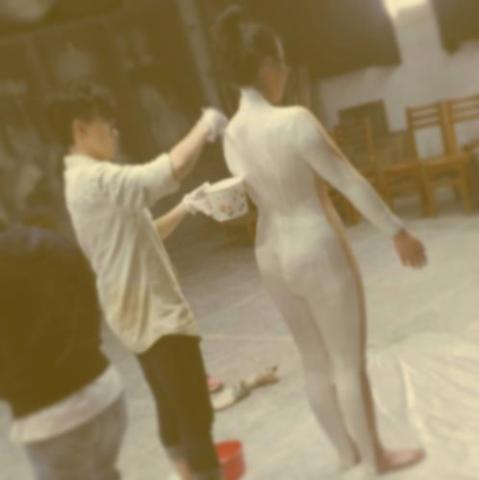 IVY鄧 - 人體翻模過程