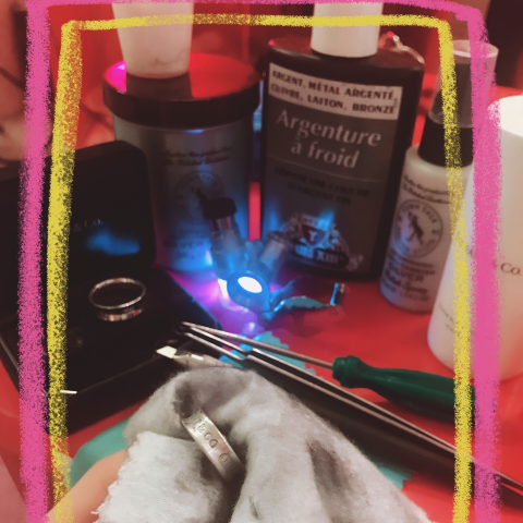 唐睿亨 - 銀製品清洗拋光保養以及金屬辨識。