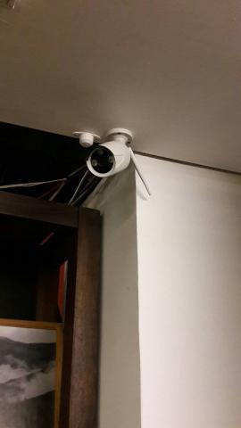 懋騰國際有限公司 - 這是另一隻裝機的現場,帶錄音麥克風