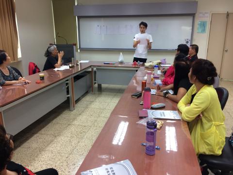 莊曜勵 - 環境教育志工培訓-擔任講師