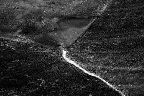 荒島有鹿影像工作室 - 此為抽水站水庫，以心像風景創作拿下2015年索尼世界攝影大賽專業組地景類第二名