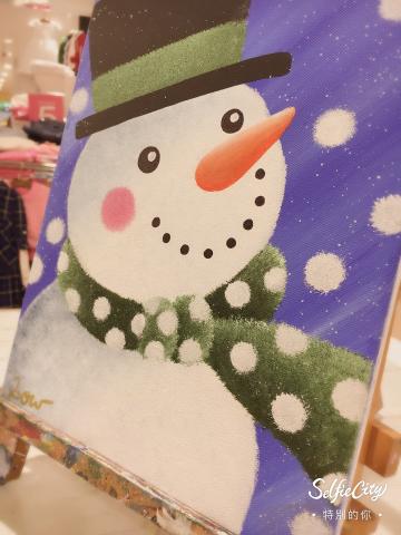 彩虹木馬 - 微笑雪人