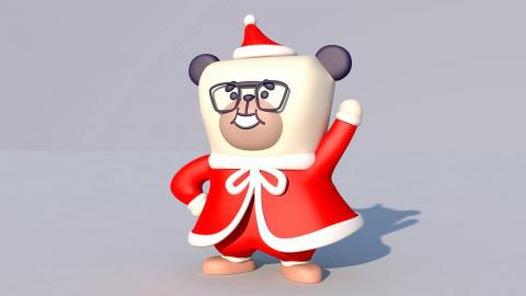 大王好好玩 - 3D建模（新北市歡樂耶誕城）