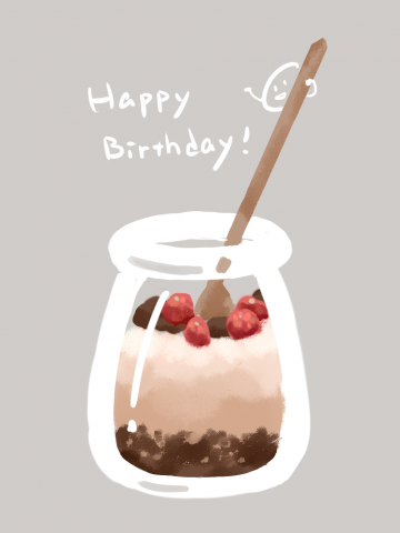 徐巽珩 - 簡單生日卡片繪製