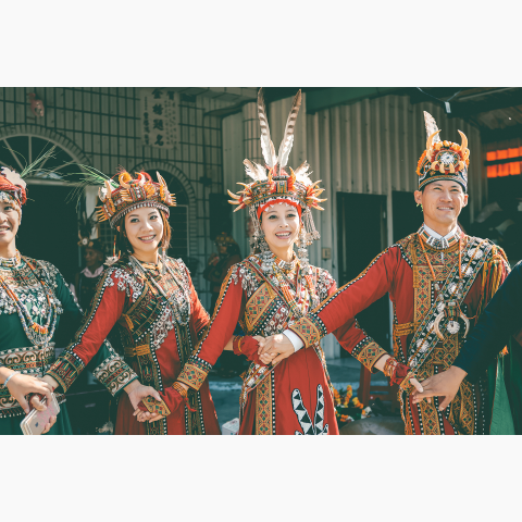 皓|暗示微光 - 原住民傳統部落婚禮拍攝