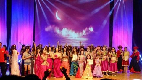 翰鵬音樂工作室 - 肚皮舞團表演