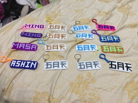 陳芃彣 - 拼豆吊飾製作