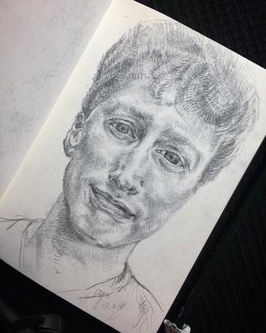 Agi Chiu - 人像素描