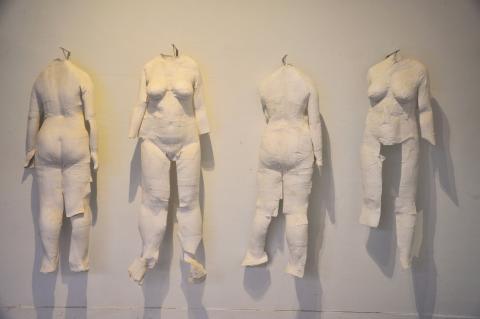 IVY鄧 - 人體翻模成品-石膏