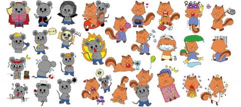 張佳琪 - 大學時期貼圖設計作業