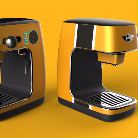豪哥設計分享 - Minicooper Cafe Machine
