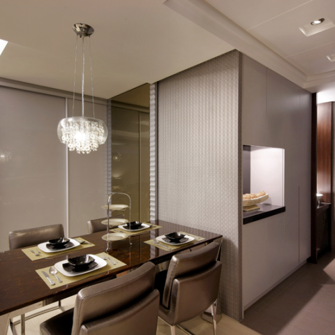 宏宇設計(專業設計公司及綜合建材銷售) - 餐廳邊櫃實作!!