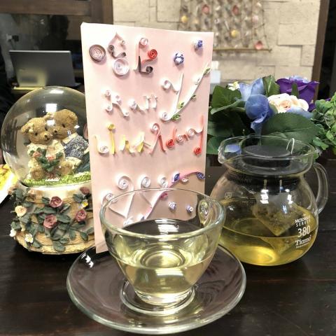 心靈小屋咖啡館店長咖啡師 - 美美的捲紙藝術