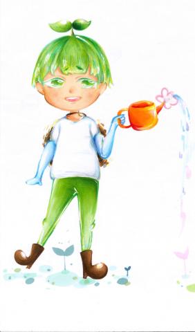 陳欣廷 - 公仔正視圖