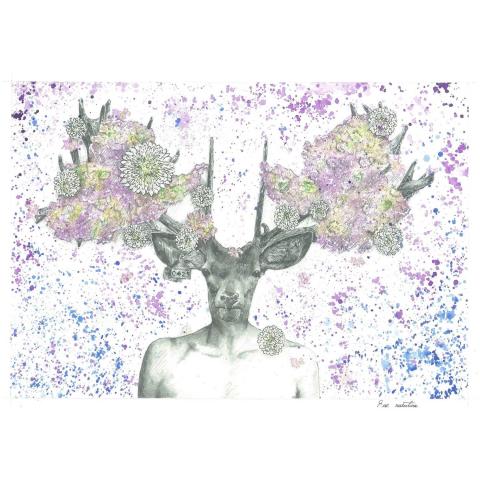 林士軒 - #20170716 #作品 「未來」
現在已成過去，未來已成現在。