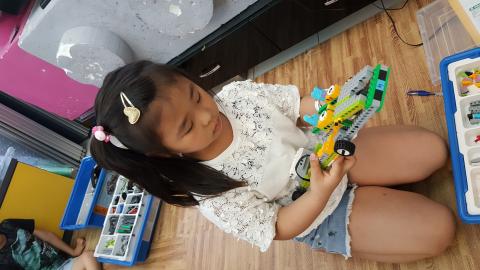 育彩程式設計 - 7歲了 樂高物理動力機械
鱷魚怕怕