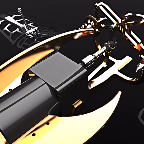 wanderer design studio 漫遊者設計工作室 - 2016中型裝置藝術設計-動態雕塑-鬼蝠魟