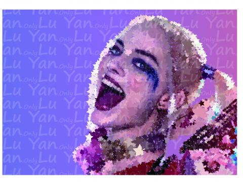 Lu yan - 用星星耐心堆疊出的小丑女