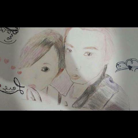 吳欣頻 - 素描人像作品