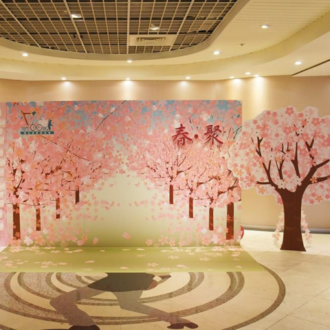 Brenda - 活動展場佈置背板：可供入場民眾拍照