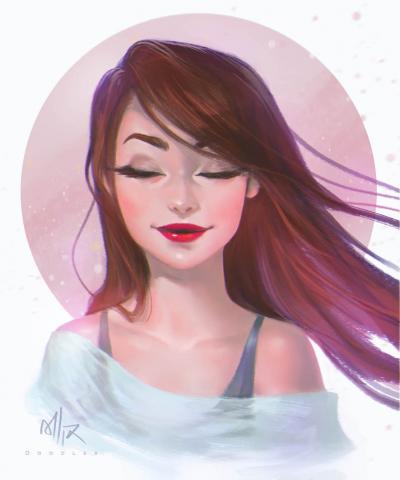 Allix - Float-數位插畫