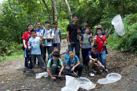 展望科學教室 - 戶外課程 昆蟲採集