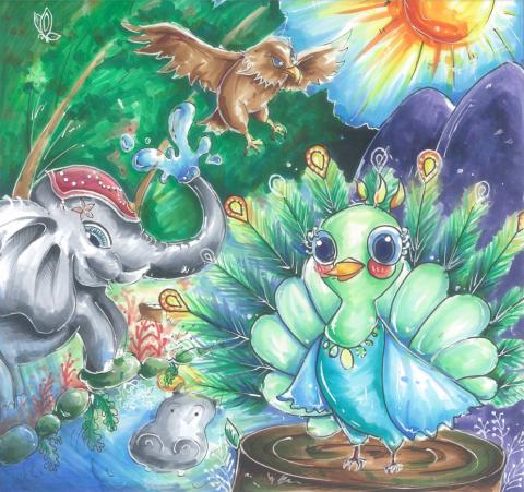 蕭 - 兒童月曆封面1