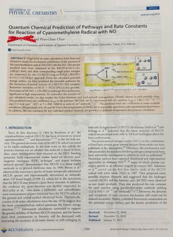 趙婉君 - 碩士畢業論文發表在國際期刊