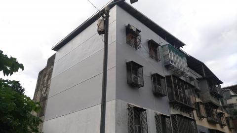 好運工程 - 淡水竹圍外牆:頂樓防水施作