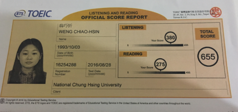 國文家教伴讀 - 多益證照：655分