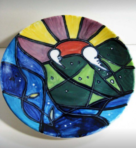 謝佩錡 - 陶瓷彩繪