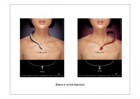 博思得廣告設計 - DTC 都是鑽石惹的禍 廣告 博思得廣告設計 - DTC 都是鑽石惹的禍 廣告