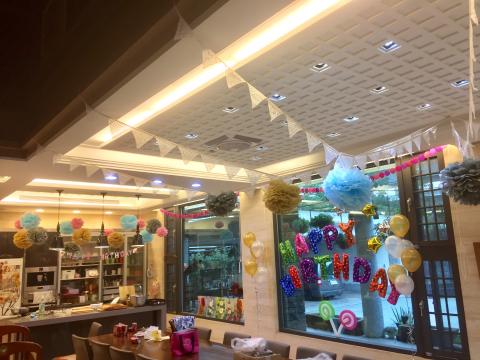 Cleo - 朋友小孩生日場景+氣球佈置