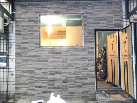 仁祥泥作工程 - 大門面磁磚完成品