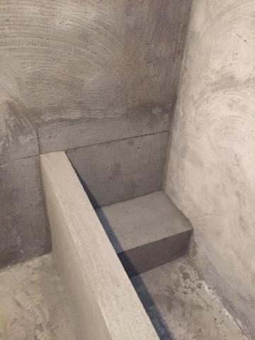 仁祥泥作工程 - 新砌浴缸打底完成