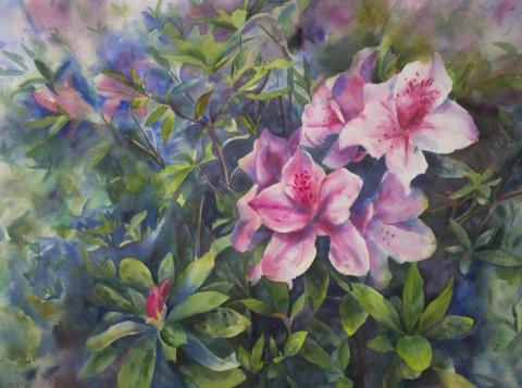 侯佳欣 - 水彩作品-渲染技法-全開