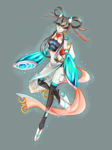 書暢藝術工作室   - 漫畫角色設計概念圖