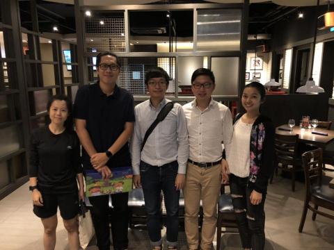 萬點國際有限公司 - 與中國醫藥大學 楊主任餐聚