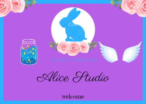 法國兔工作室 - Hi!這是Alice工作室LOGO!另一種風格!^^☆