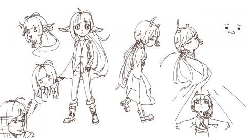 Link heart - 角色設計