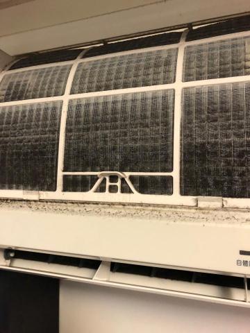 冷氣回春居家服務 - 清洗前