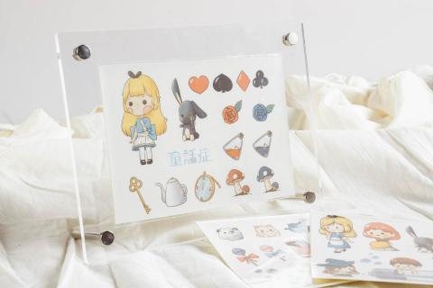 廖儀璉 - 貼紙繪制 商品攝影