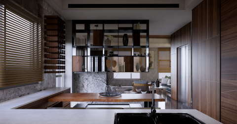 TJF studio - Surrounded designed by Junfu Interior Design. Rendered by TJF studio.

Award
The Architecture MasterPrize / Merit/ 2018
A' design prize / Bronze/ 2019